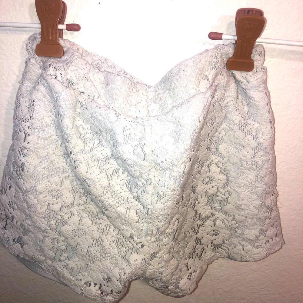 White shorts